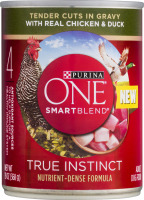 Purina One SmartBlend True Instinct Adult Dog Food Chicken & Duck