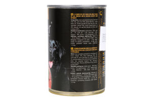 Корм д/собак з курячими серцями та шпинатом 400г ж/б Пайпер