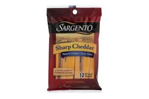 Sargento Sharp Cheddar Cheese Sticks Snacks