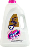 Гель для удаления пятен и отбеливания тканей White Oxi action Vanish 3л