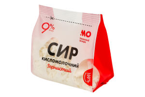 Творог 9% зернистый Молочний острів м/у 350г