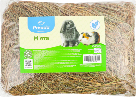 Сіно д/гризунів М"ята 200г Природа