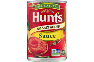 Hunt's No Salt Added Tomato Sauce