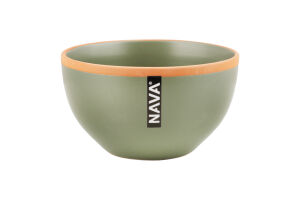 Миска зеленая керамика d14см №1455929 Афина Nava 1шт