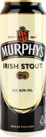 Пиво 500мл 4% темне пастеризоване Irish stout Murphy's з/б