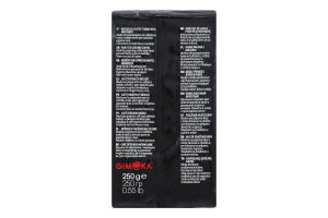 Кава Gimoka натуральна мелена Black 250г вак/уп