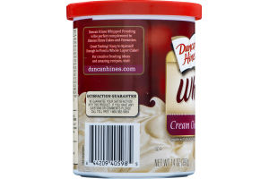 Duncan Hines Whipped Frosting Cream Cheese