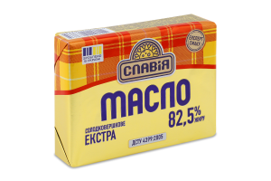 Масло солодковершкове 82.5% Екстра Баштанське Славія м/у 180г