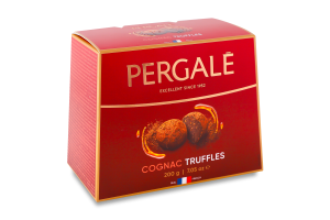Цукерки трюфельні Cognac Pergale к/у 200г