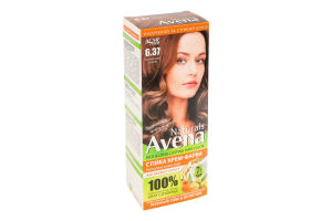 Крем-краска для волос стойкая Naturals №6.37 Avena 1шт