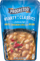 Progresso Hearty Classics Southwest Style White Chicken Chili with Beans