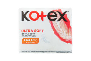 Прокладки Ultra Normal м'яка поверхня Kotex 10шт