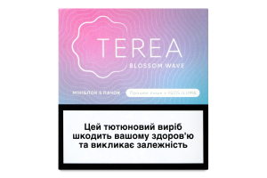 Изделие табакосодержащее для электрического нагревания с фильтром Terea Blossom Wave 100шт