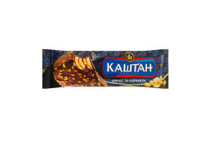 Мороженое 10% в кондитерской глазури Арахис и карамель Каштан м/у 75г