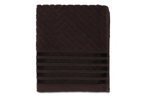 Рушник темно-шоколадний махровий 50*90см 500г/м2 GM Textile