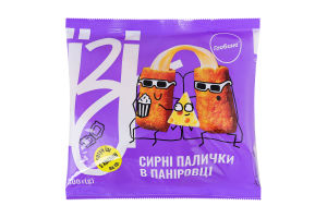 Палочки сырные замороженные в панировке Їзі м/у 300г