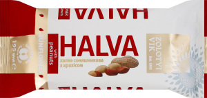 Халва соняшникова з арахісом Zolotyi Vik м/у 195г