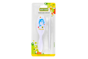 Набор расческа и щетка №7105 Baby Team 1шт