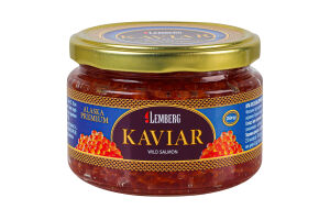 Икра горбуши лососевая зернистая Lemberg 1с с/б 250г