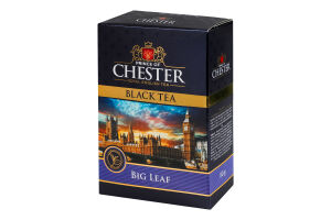Чай чорний цейлонський байховий крупнолистовий OPA Big leaf Prince of Chester в/с к/у 80г