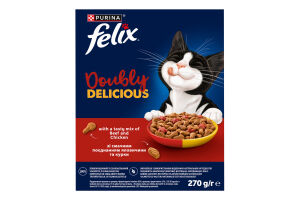FLX DblyDl Adult Meat 10x270g XG