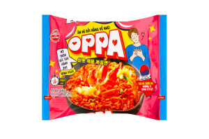 Лапша быстрого приготовления со вкусом морепродуктов и лука Oppa Otoki м/у 65г