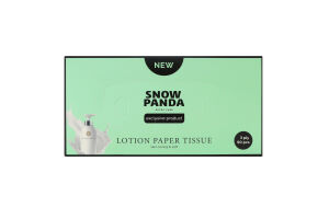Салфетки бумажные 3-х слойные 200х190мм Snow Panda 90шт