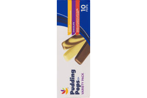 Ahold Pudding Pops Variety Pack - 10 CT