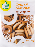 Сушки ванільні Флора ТОВ КБВ м/у 300г