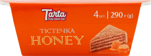 Пирожные Honey Tarta лоток 290г