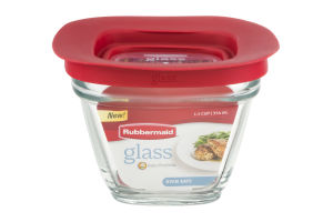 Rubbermaid Glass Easy Find Lids 1.5 Cup
