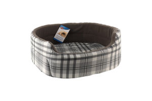 Лежак д/котів та собак Люксі в клітинку 45*35см Тріксі