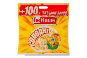 Палички кукурудзяні солодкі неглазуровані ЇжНаше м/у 350г