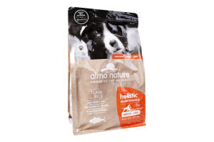 Корм д/собак Almo Nature Holistic сред/бол тун-рис