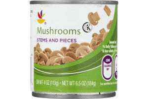 Ahold Mushrooms Stems and Pieces