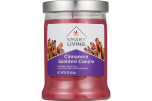 Smart Living Scented Candle Cinnamon