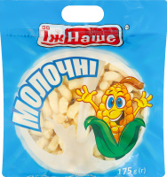 Палочки кукурузные сладкие неглазированные Молочные ЇжНаше м/у 175г