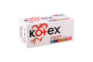 Тампоны гигиенические Super UltraSorb Kotex 32шт