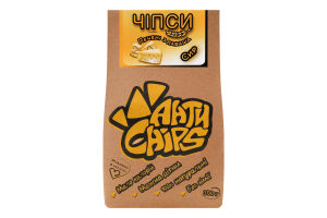 Чипси з лаваша печені з смаком Сир 100г АнтиChips
