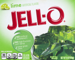 Jell-O Gelatin Dessert Lime