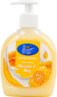 Крем-мыло жидкое Молоко&Мед Flower Shop 300мл