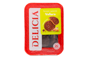 Печиво цукрове з арахісом Vellora Delicia лоток 300г