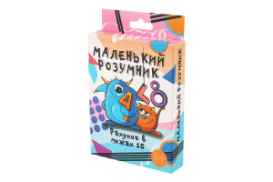 Игра настольная для детей от 3лет №30271 Маленький умник Strateg 1шт