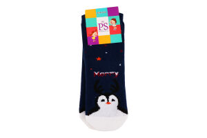 Шкарпетки дит Premier socks Пінгвін махрові р16-18
