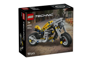 Конструктор для дітей від 7років №42225 Yellow motorbike Technic Lego 151ел