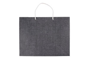 Пакет подарунковий сірий 33x25x11.5см №1437742 Greenwich Products Co. Limited 1шт
