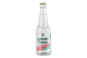 Напій слабоалкогольний 0.33л 8% сильногазований Джин Тонік Оболонь пл