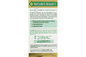 Nature's Bounty Niacin Capsules - 50 CT