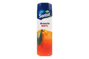 Сік відновлений пастеризований апельсиновий Santal т/п 1л