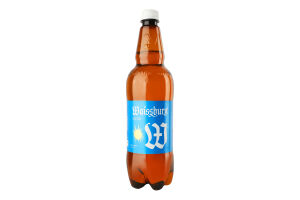 Пиво 1л 4.7% светлое фильтрованное пастеризованное Lager Waissburg п/бут